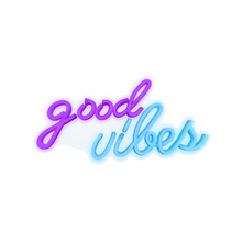 Load image into Gallery viewer, Good Vibes LED Sign