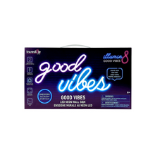 Load image into Gallery viewer, Good Vibes LED Sign
