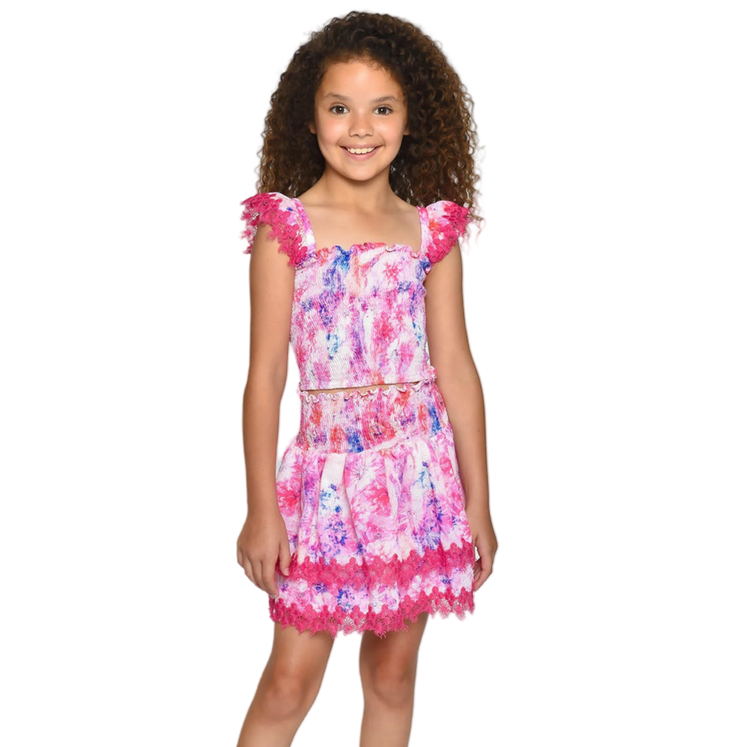 Mariel Skirt Set-Cosmic Petals