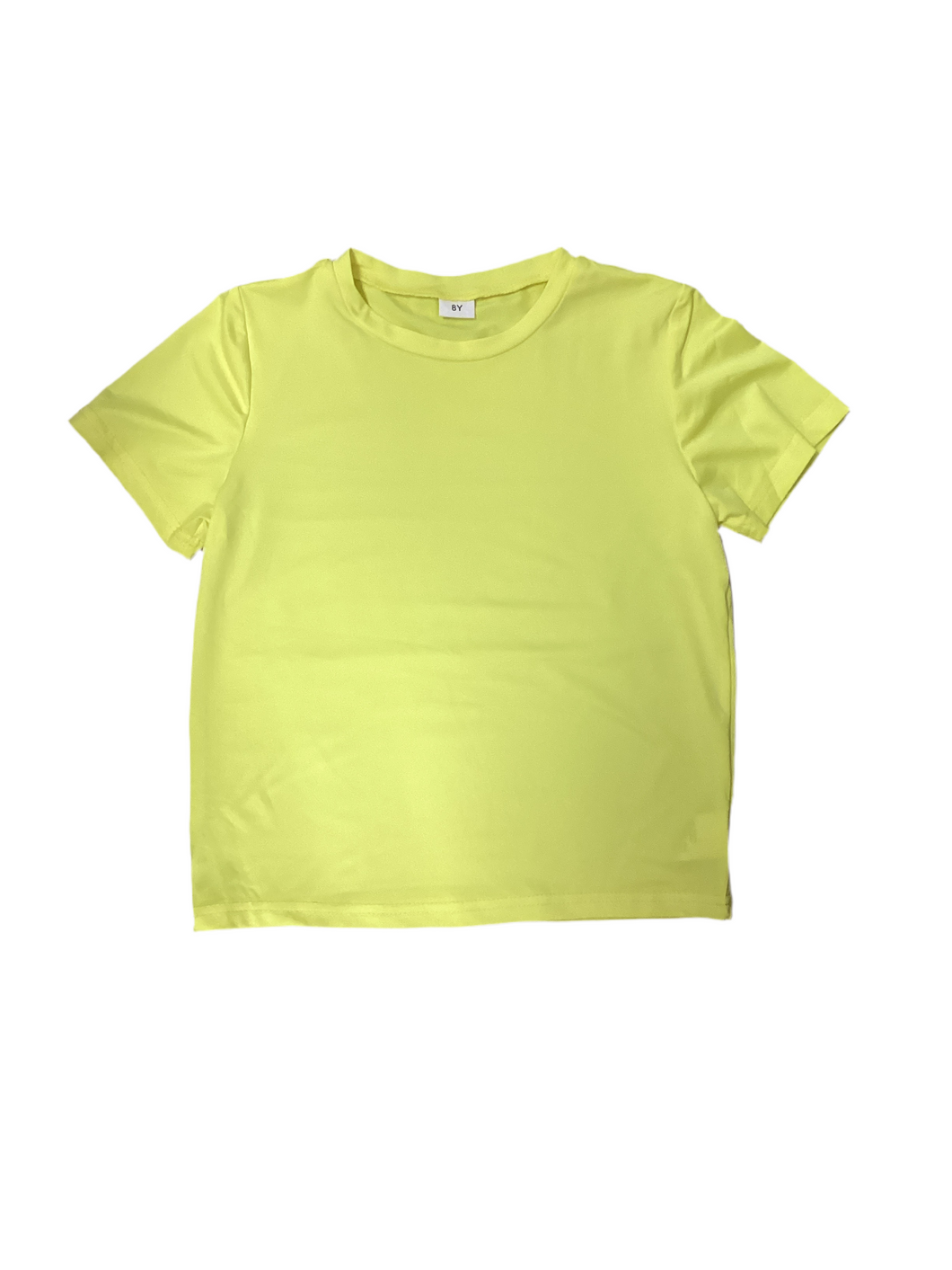Blank Tee-yellow..