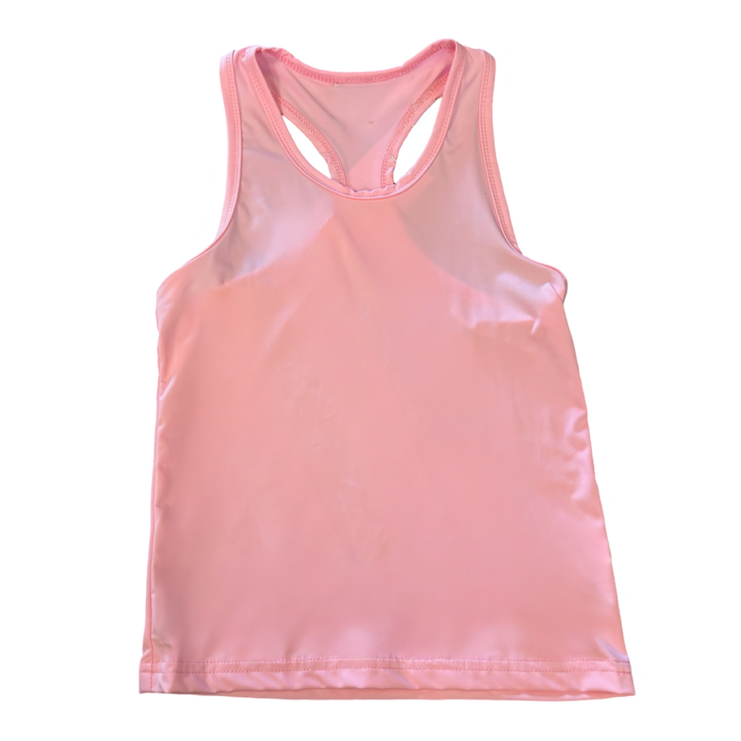 Light Pink Razorback Tank..
