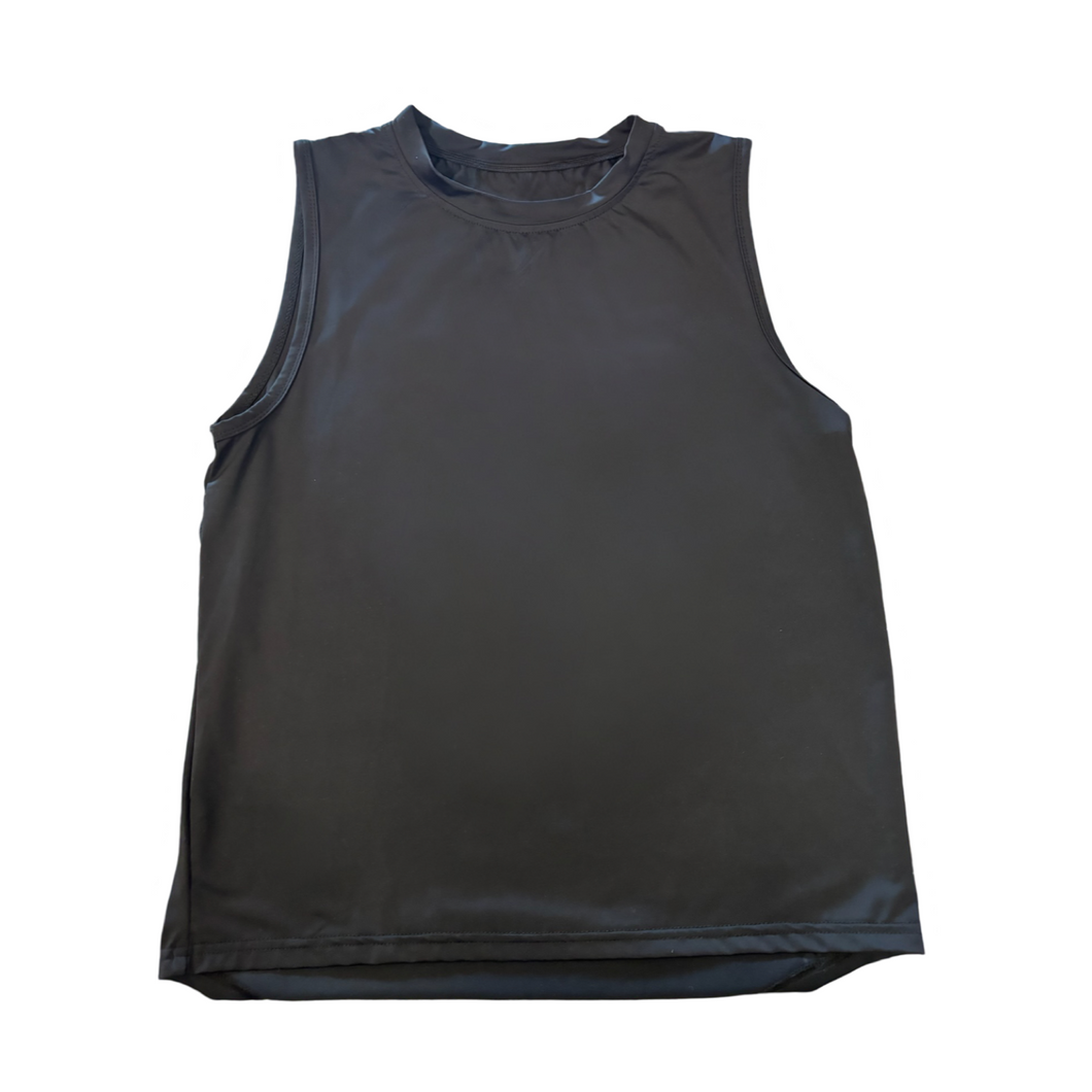Black High Low Tank..