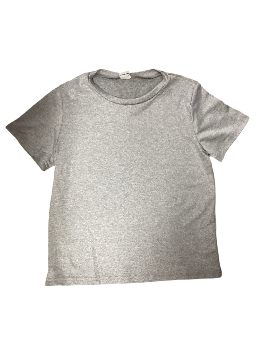Blank Tee-Grey..