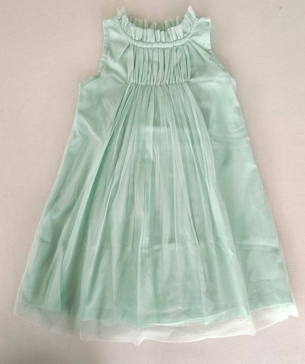 Mint Green Ruffle Tulle Dress