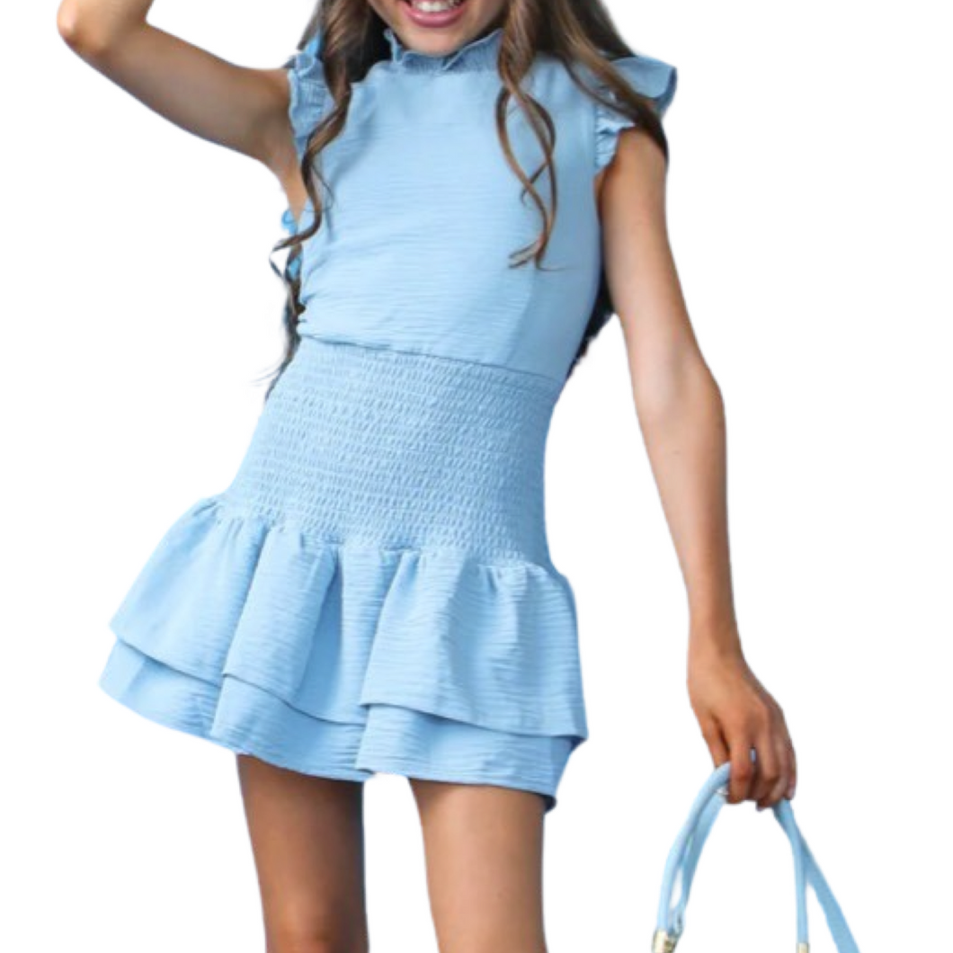 Miss Behave Selena Dress Light Blue