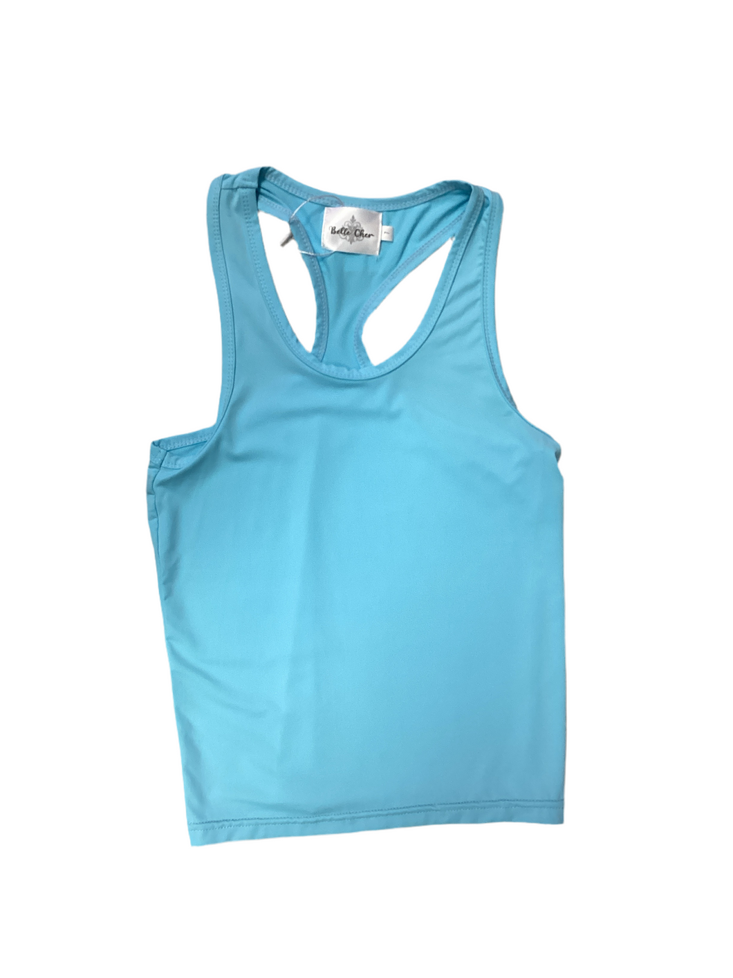 Light Blue Razorback Tank*