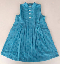 Load image into Gallery viewer, Blue Heart Dobby Dress
