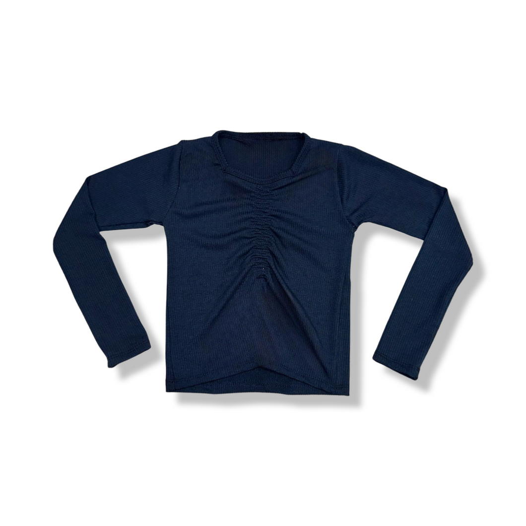 Navy Gloria Tee