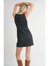 Load image into Gallery viewer, Tuscany Faux Suede Mini Dress..

