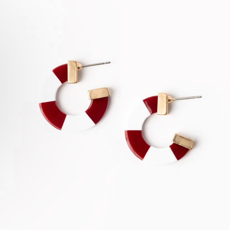 Small Melody Game Day Earring