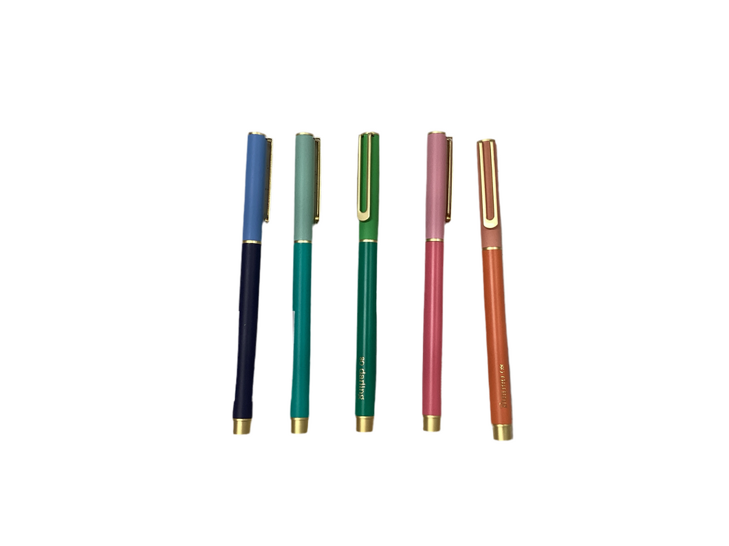 Snap Cap Color Block Pen..