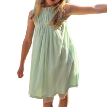 Load image into Gallery viewer, Mint Green Ruffle Tulle Dress
