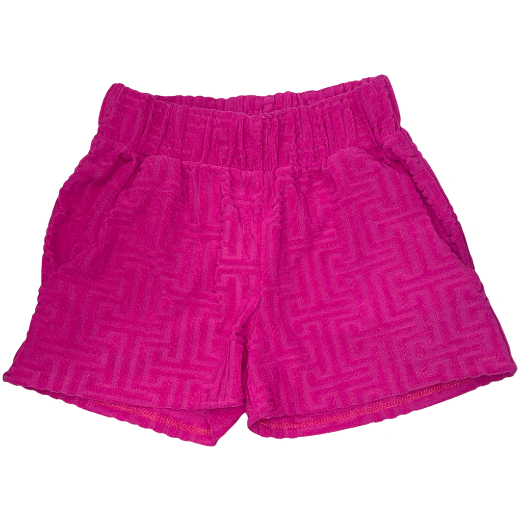 Hot Pink Pattern Short..