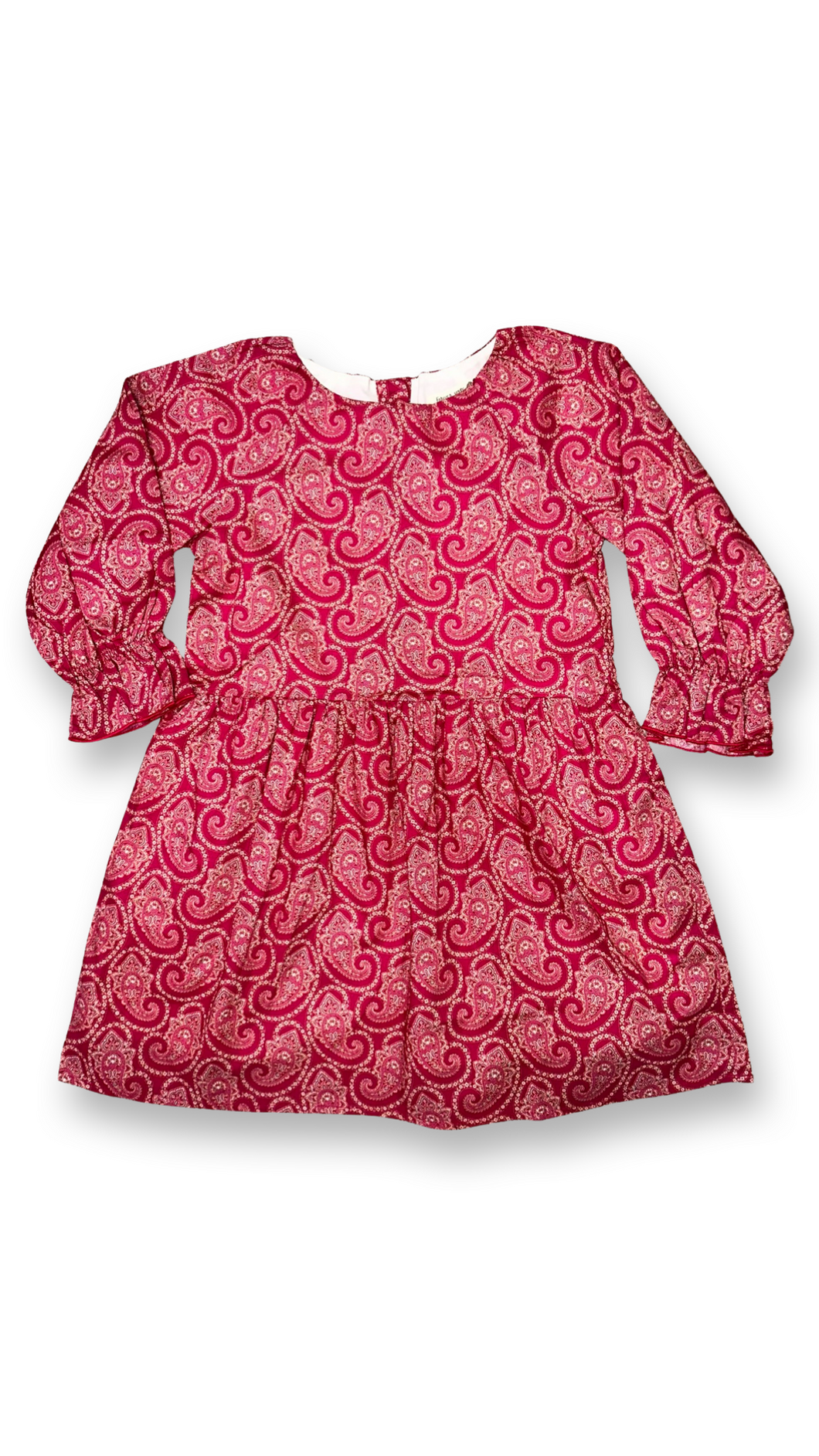 Hot Pink Paisley Dress