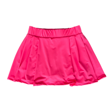 Load image into Gallery viewer, Neon Pink Solid Athletic Skort

