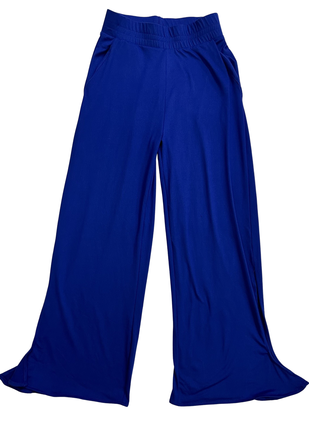 Royal Blue Solid Pant