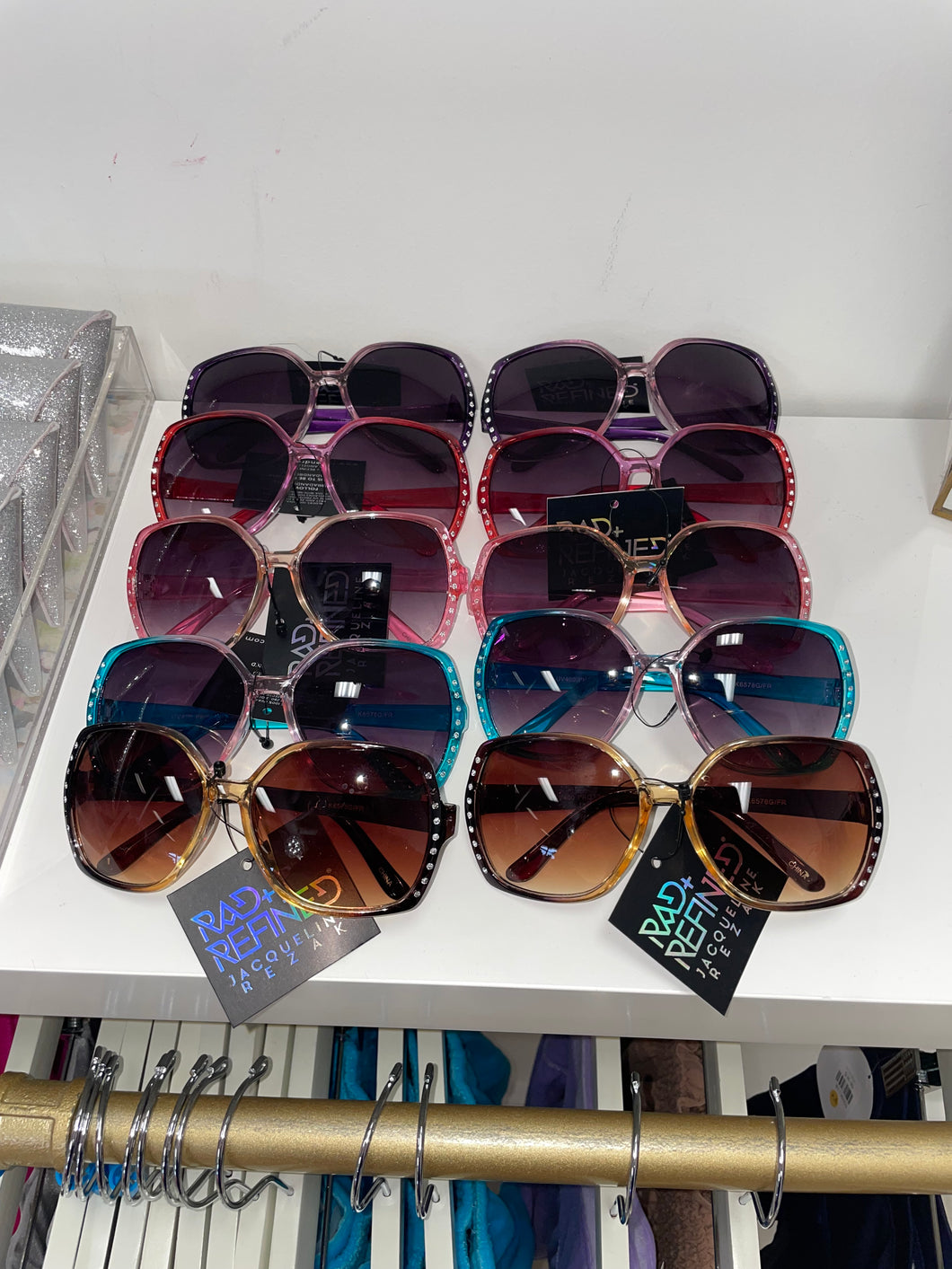 Rhinestone Sunglassas