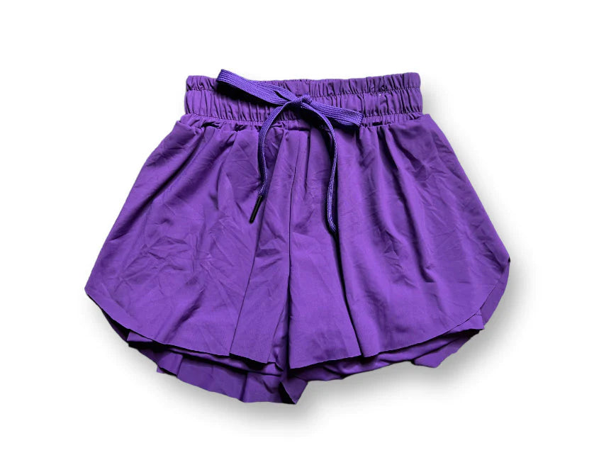 Purple Swing shorts