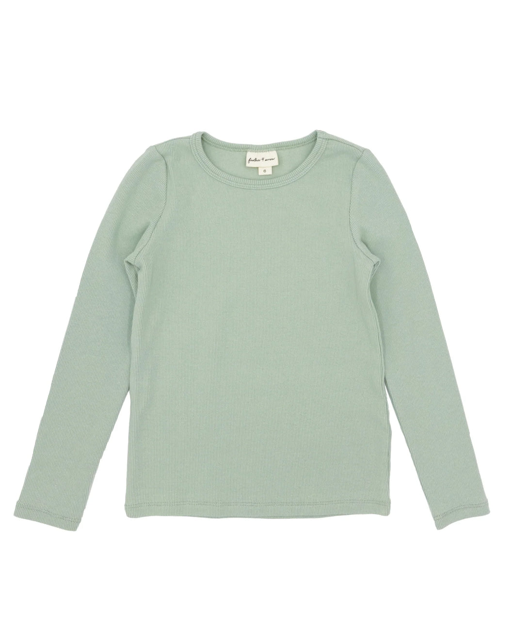 Brooklin Longsleeve Top-Seafoam..