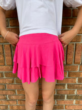 Load image into Gallery viewer, Hot Pink Ruffle Skort
