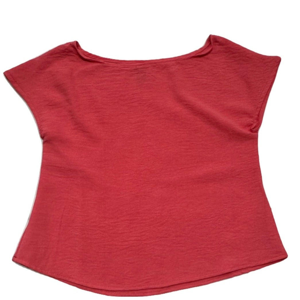 Airflow Cap Sleeve Top- Tangerine...