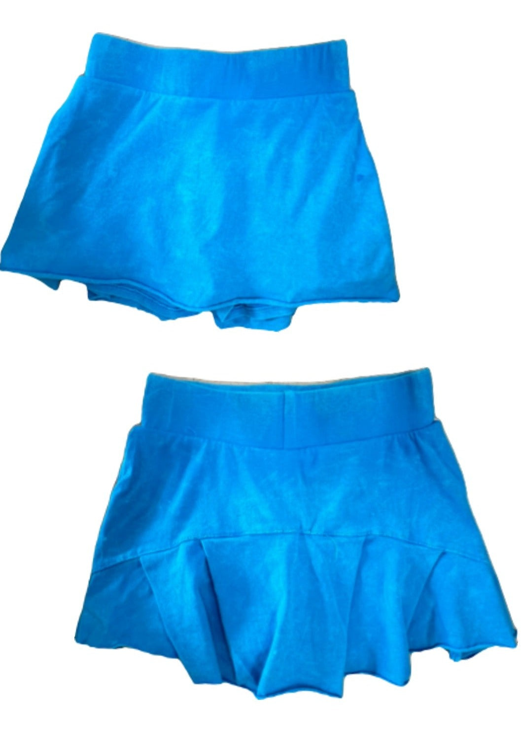 Vintage Washed Skort-Turquoise..