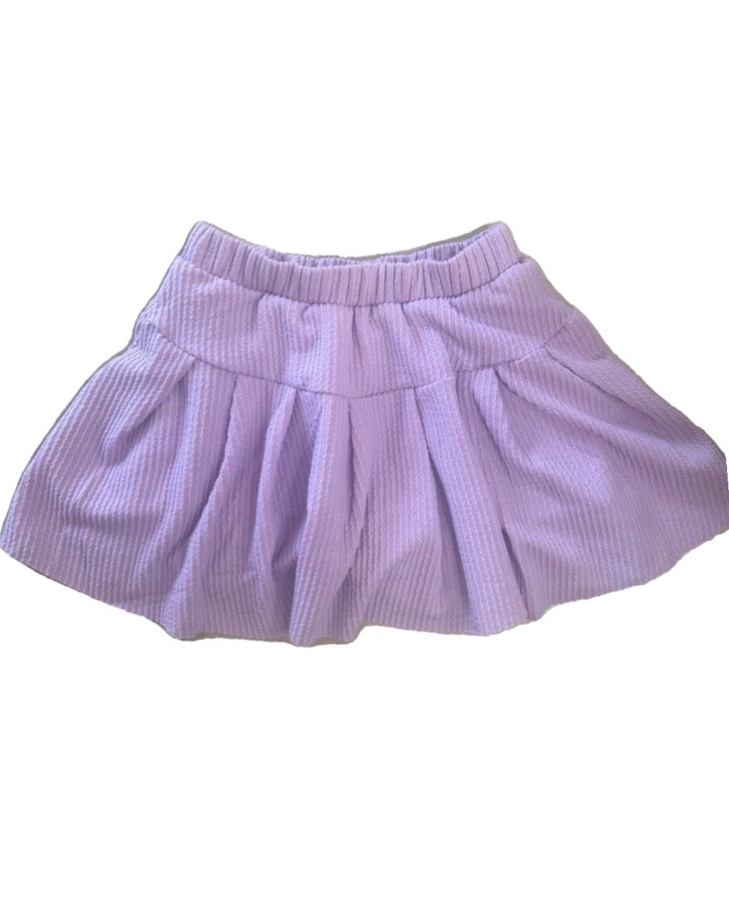 Twisted Rib Skort- Lavender..
