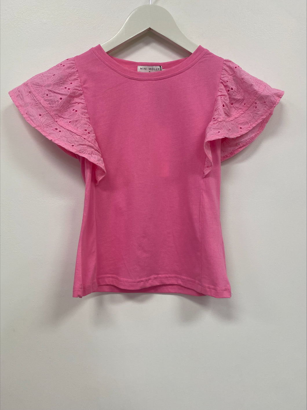 Girls Knitted Tee- Pink