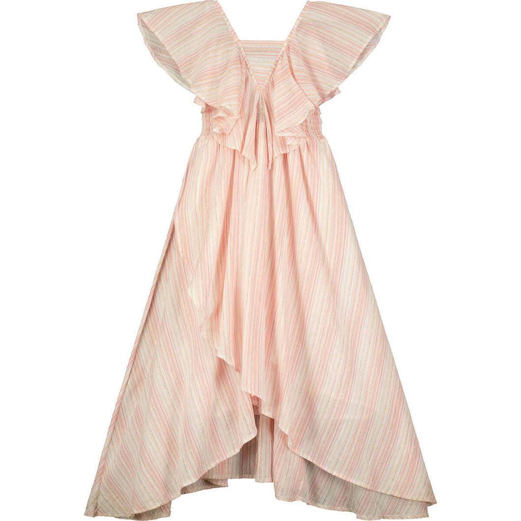 Pink and Peach Maxi Dress..