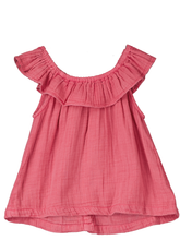 Load image into Gallery viewer, Palm Springs Pink Ruffle Top..
