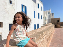 Load image into Gallery viewer, Palm Spring Turquoise Shorts..
