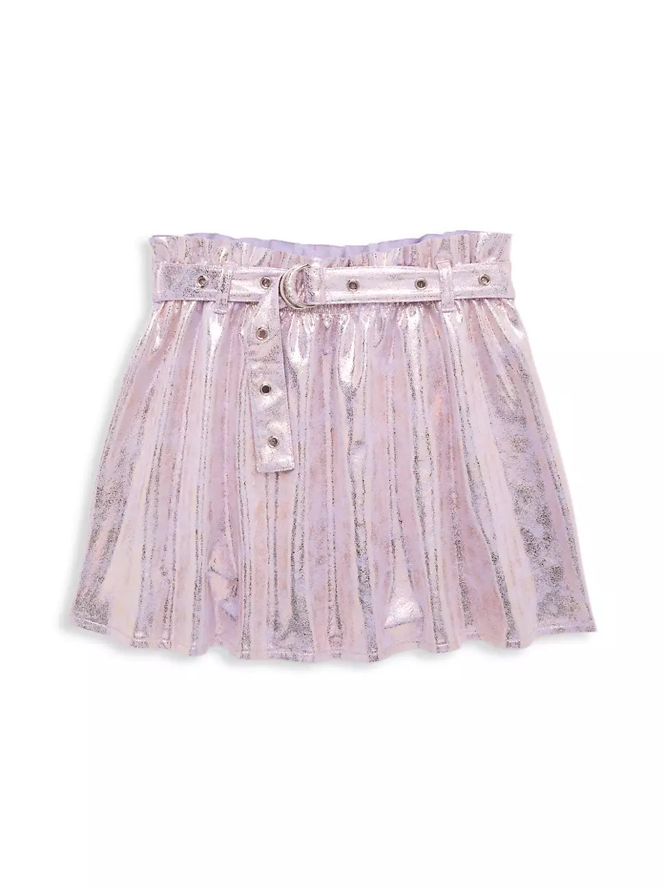 Light Purple Moto Skirt..