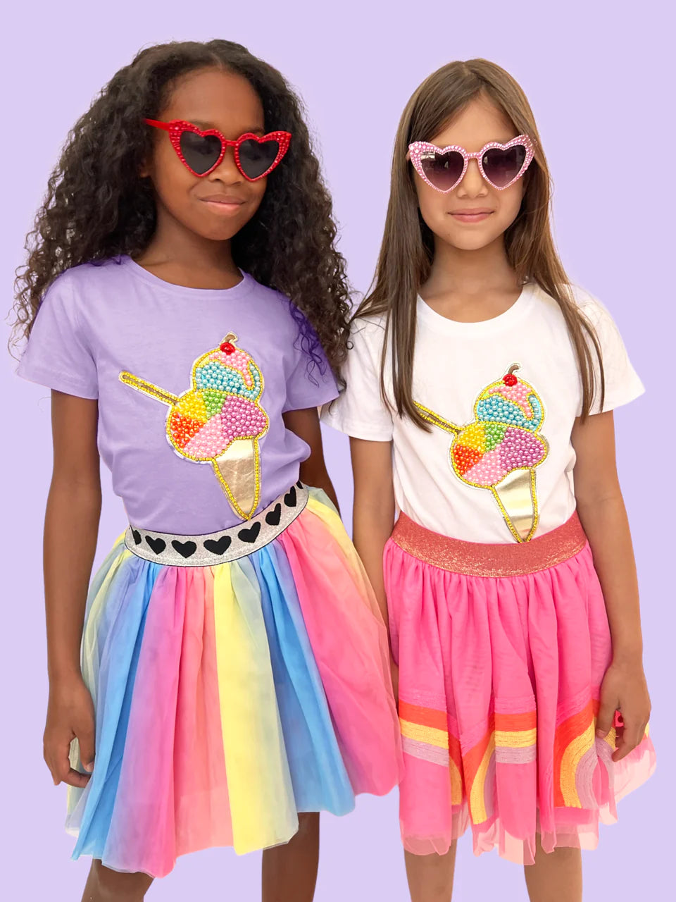 Rainbow Pearls Ice Cream T-shirt.