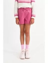 Load image into Gallery viewer, Pink Leather Shorts..
