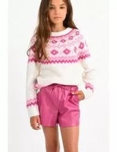 Load image into Gallery viewer, Pink Leather Shorts..
