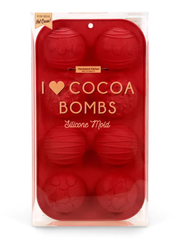 I Heart COCOA BOMBS Silicone Mold