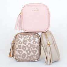 Load image into Gallery viewer, Hollis Tech Pouch-Metallic Blush..
