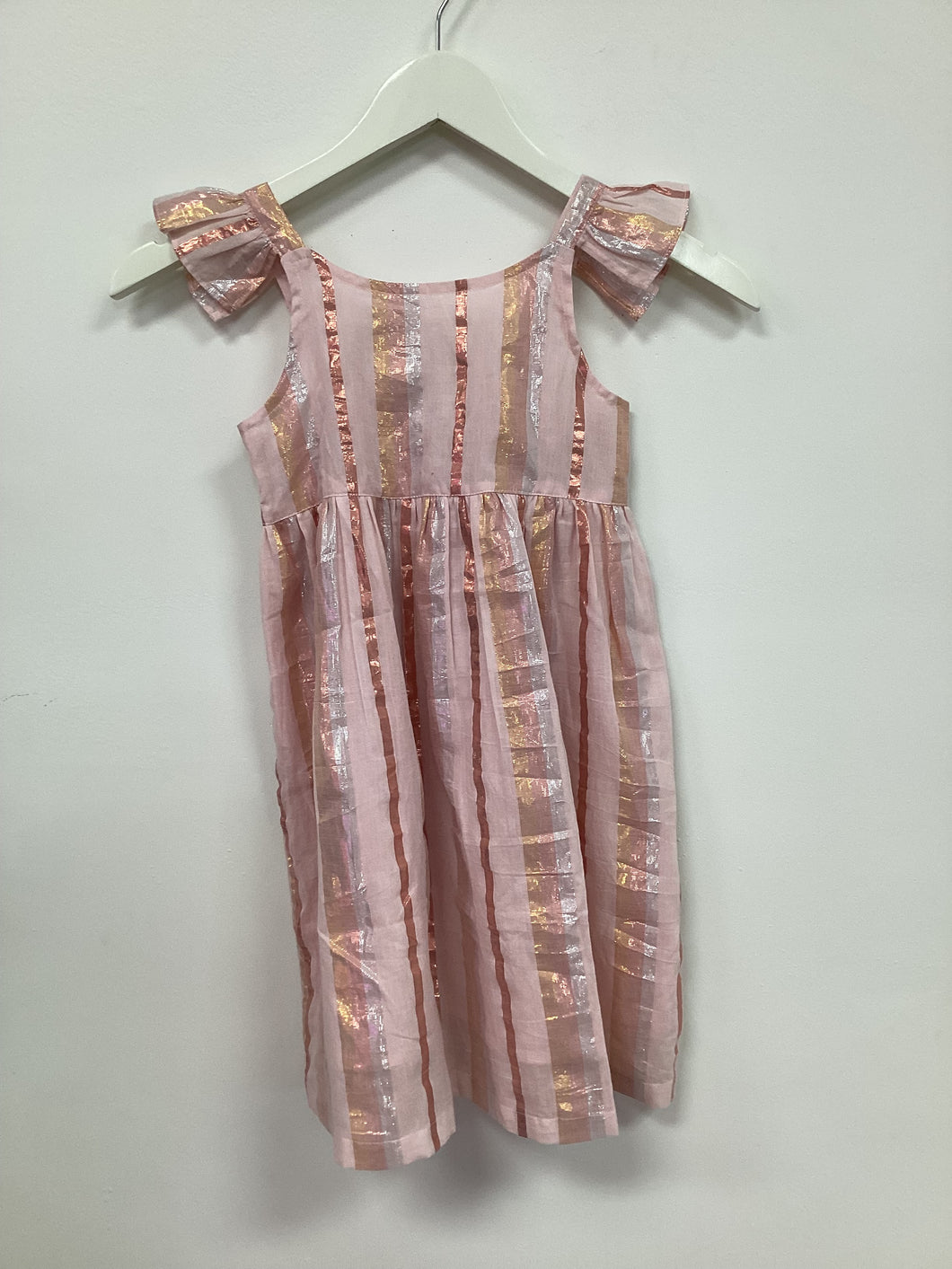 Blush Mellitic Ruffle Strap Dress