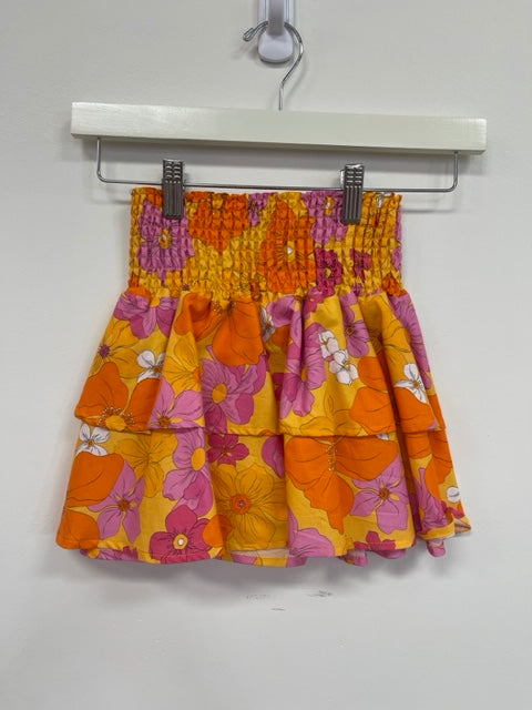 The Jules Skirt - Yellow Floral