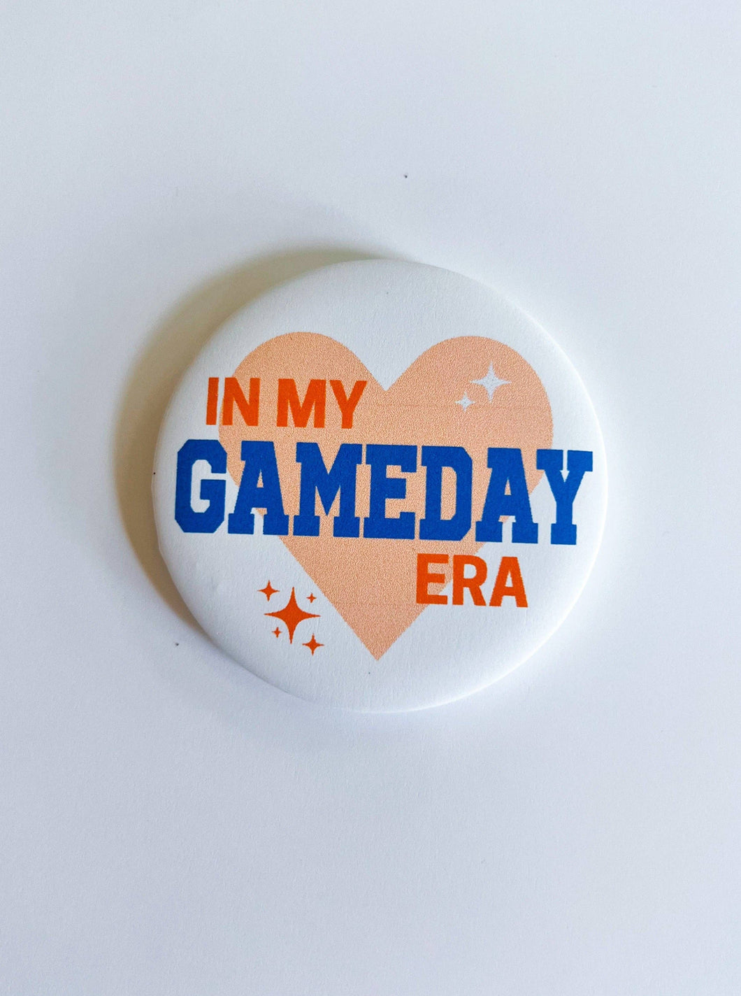 Gameday Era Button (orange & blue)..