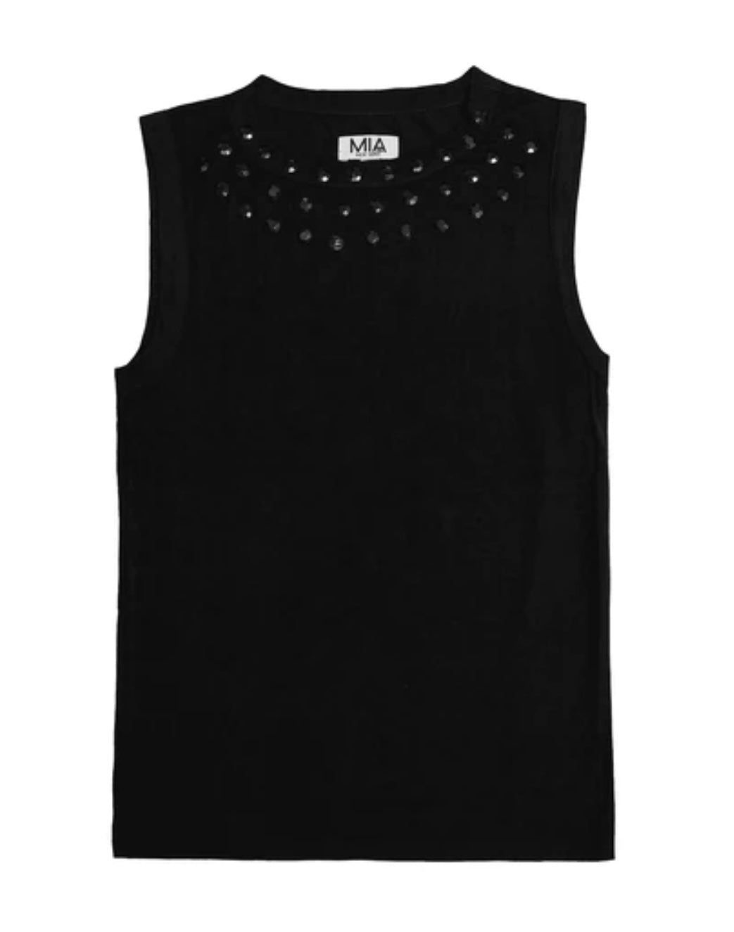 Black Studded Tank..