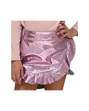 Load image into Gallery viewer, *Little Olin Metallic Skirt - Pink
